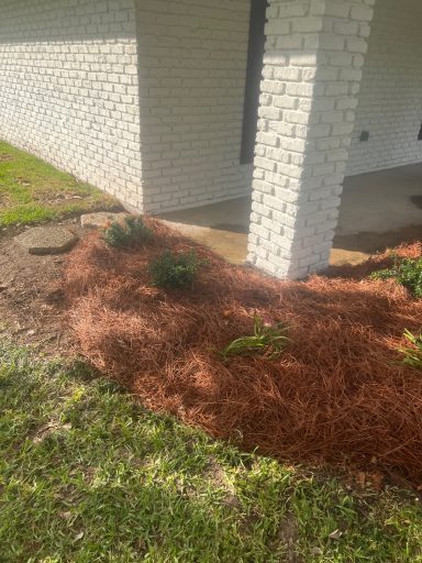 PerfectCurvature of a installed flowerbed 